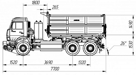 Продажа самосвала AMKAR-658901-15 в г. Нижний Новгород